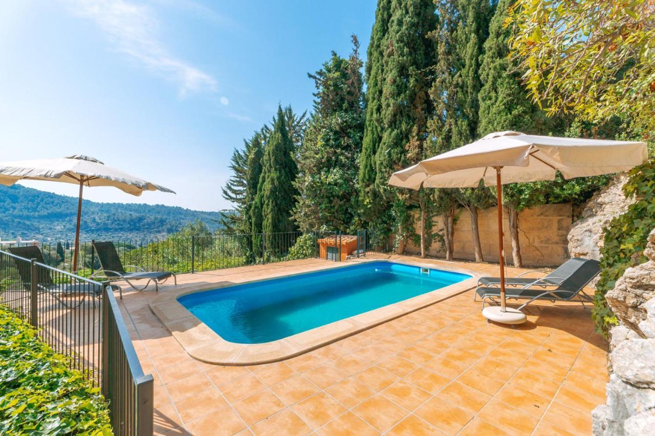 Wunderschoene Ruhige Finca Mit Pool In Galilea Galilea (Mallorca) Exterior foto