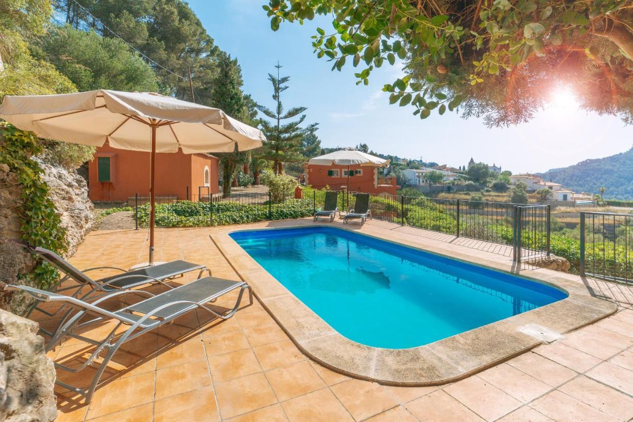 Wunderschoene Ruhige Finca Mit Pool In Galilea Galilea (Mallorca) Exterior foto