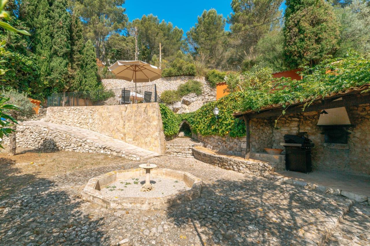 Wunderschoene Ruhige Finca Mit Pool In Galilea Galilea (Mallorca) Exterior foto