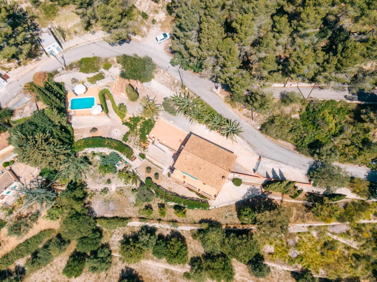 Wunderschoene Ruhige Finca Mit Pool In Galilea Galilea (Mallorca) Exterior foto