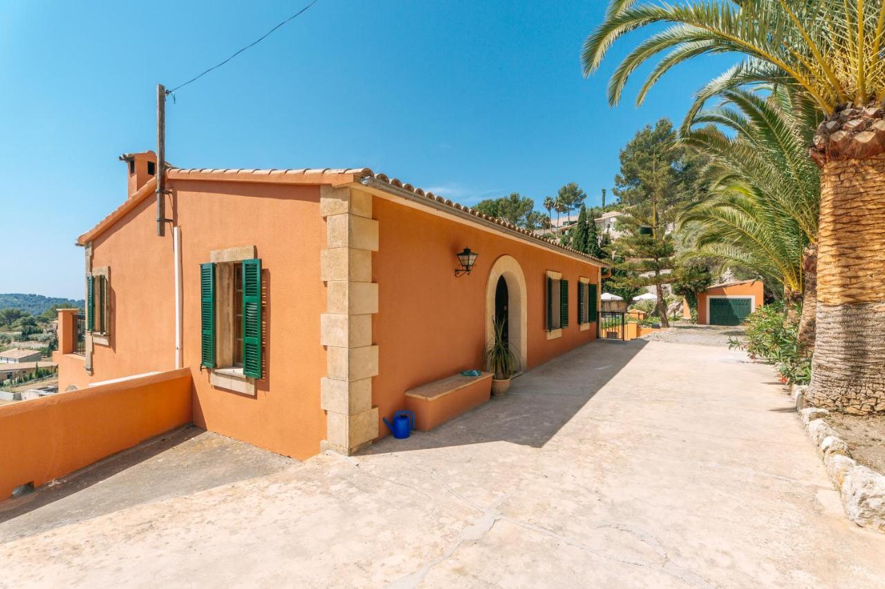 Wunderschoene Ruhige Finca Mit Pool In Galilea Galilea (Mallorca) Exterior foto