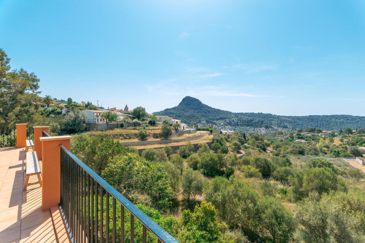 Wunderschoene Ruhige Finca Mit Pool In Galilea Galilea (Mallorca) Exterior foto