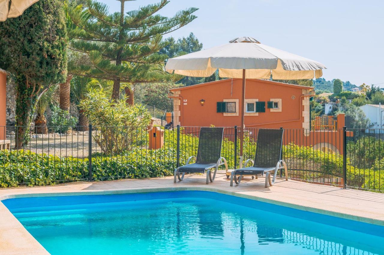 Wunderschoene Ruhige Finca Mit Pool In Galilea Galilea (Mallorca) Exterior foto